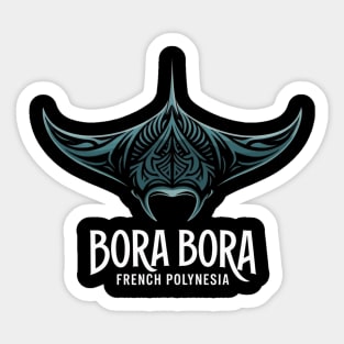 Bora Bora French Polynesia Sticker